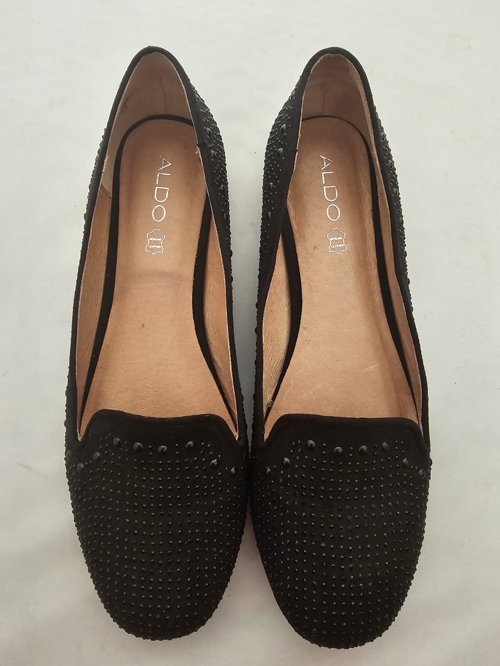 ALDO Black Studded Women's Loafers